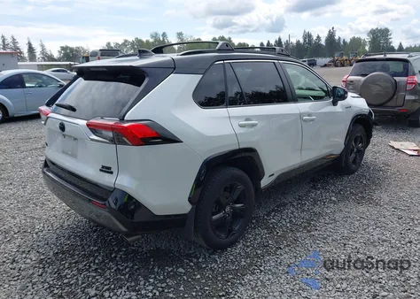 2019 Toyota Rav4 Hybrid Xse z USA, uszkodzony, nr VIN JTMEWRFV0KJ026624